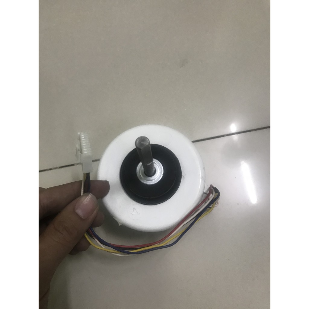 Motor quạt mặt lạnh điều hòa, trục dài, 20w, 5 dây / mô tơ quạt đầu lạnh máy lạnh