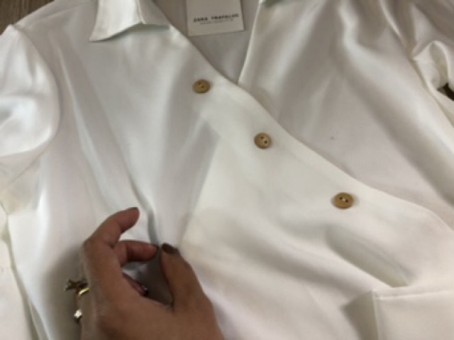 ÁO VẠT CHÉO THẮT EO VNXK