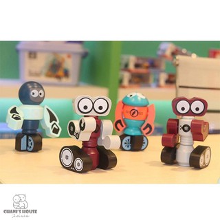 [ĐỘC LẠ] Robot Nam Châm Nhiều Hình Dáng Màu Sắc Độc Lạ