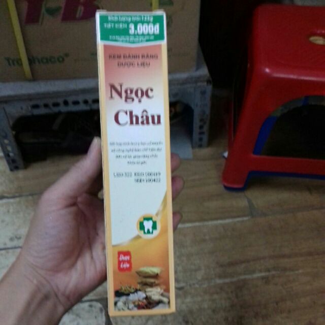 Kem đánh răng ngọc châu 125mg