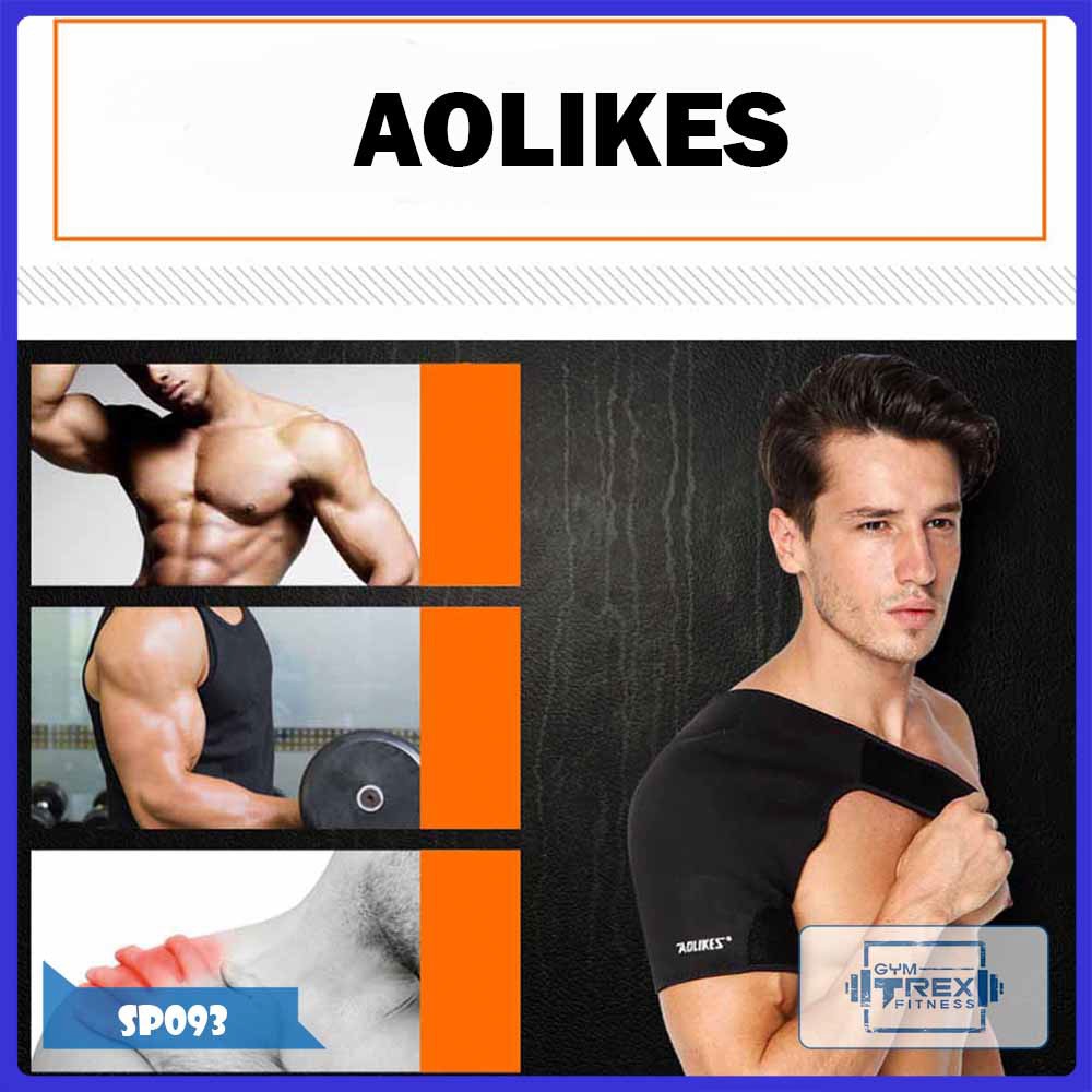 Đai bảo vệ vai cao cấp AOLIKES SP093, Đai hỗ trợ chấn thương vai - Gym Trex