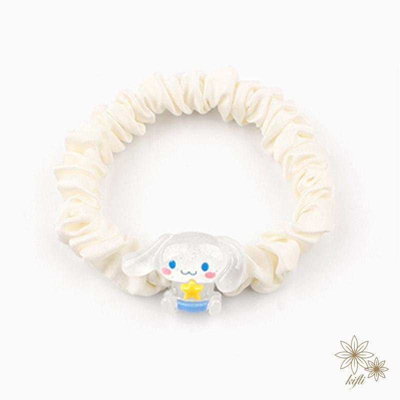 【kifli】Dây Cột Tóc Cao Su Họa Tiết Hoạt Hình Xinh Xắn Cho Bé Gái