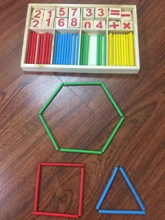 Bộ Que Tính Bằng Gỗ