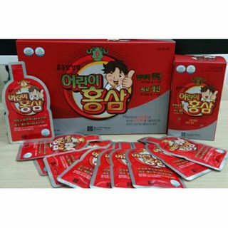 Hồng sâm baby ngón tay cái 600ml x30 x20ml - HÀN
