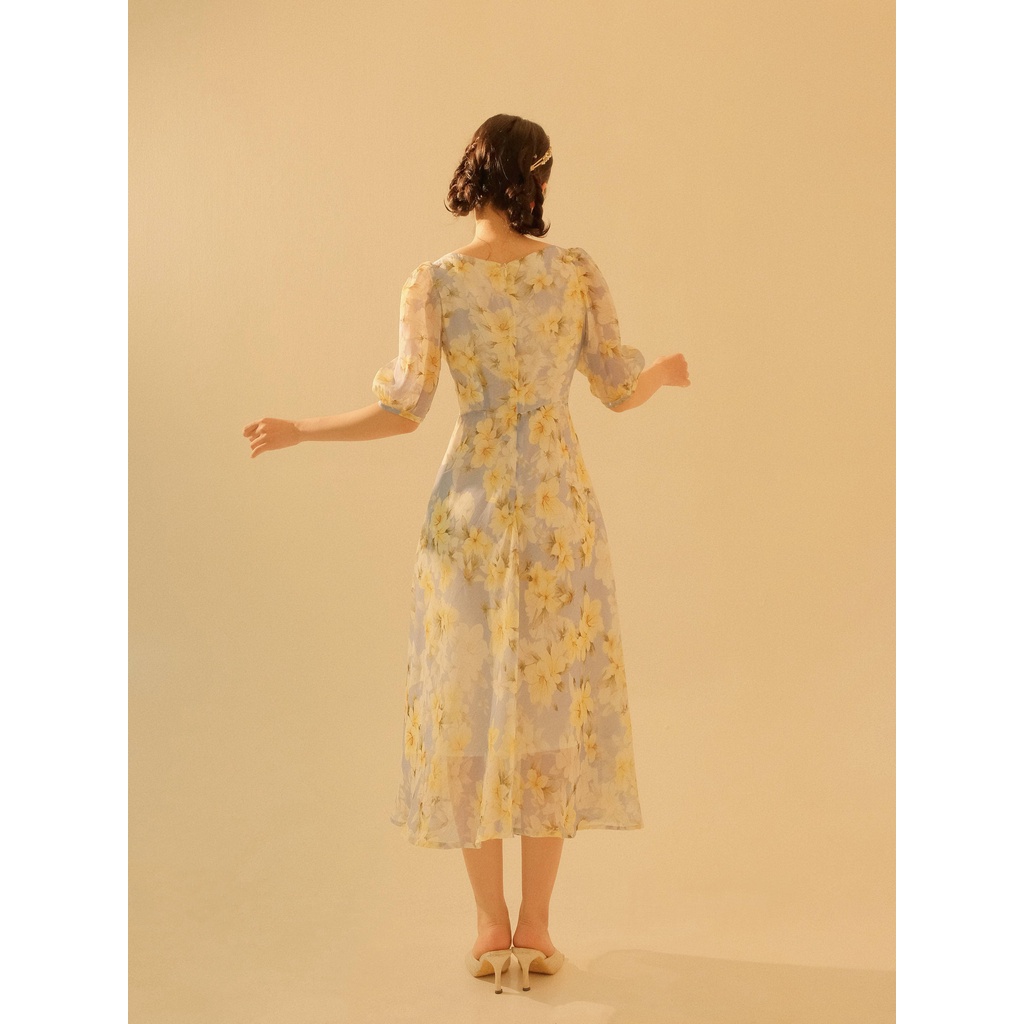 THE19CLUB - Váy voan hoa - Lilly Dress