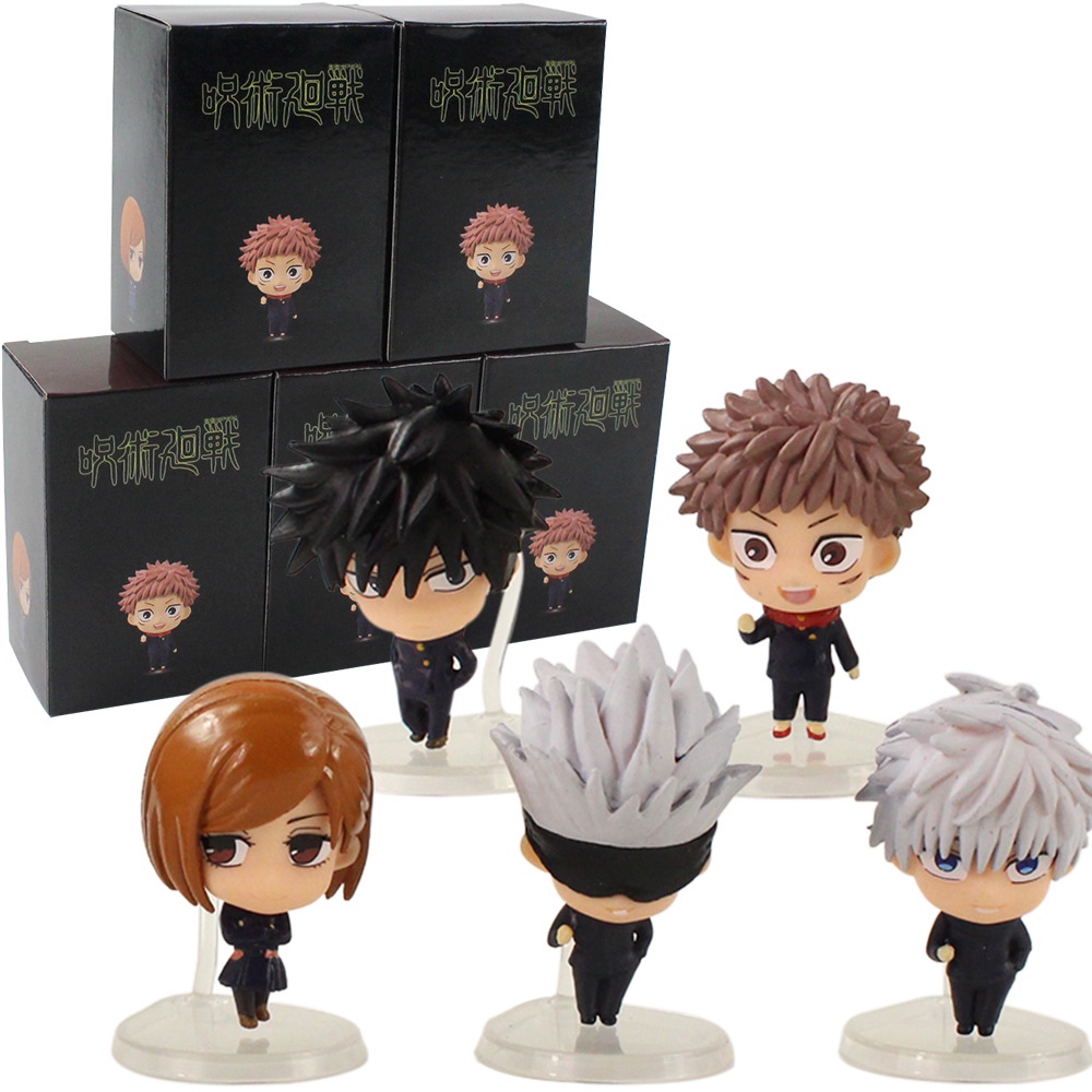 Set 5 Mô Hình Đồ Chơi Viên Nang Mini Jujutsu Kaisen