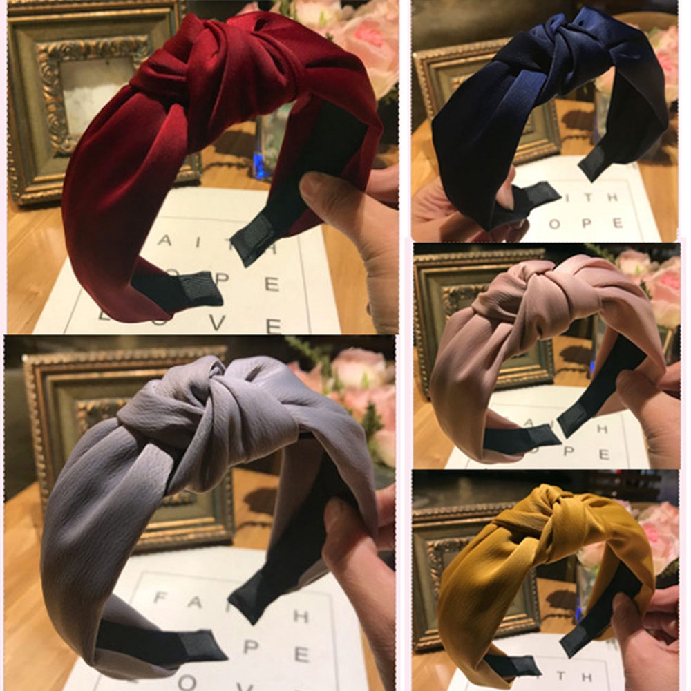 Băng Đô Nhung Thắt Nút Thiết Kế Thời Trang Cho Nữ