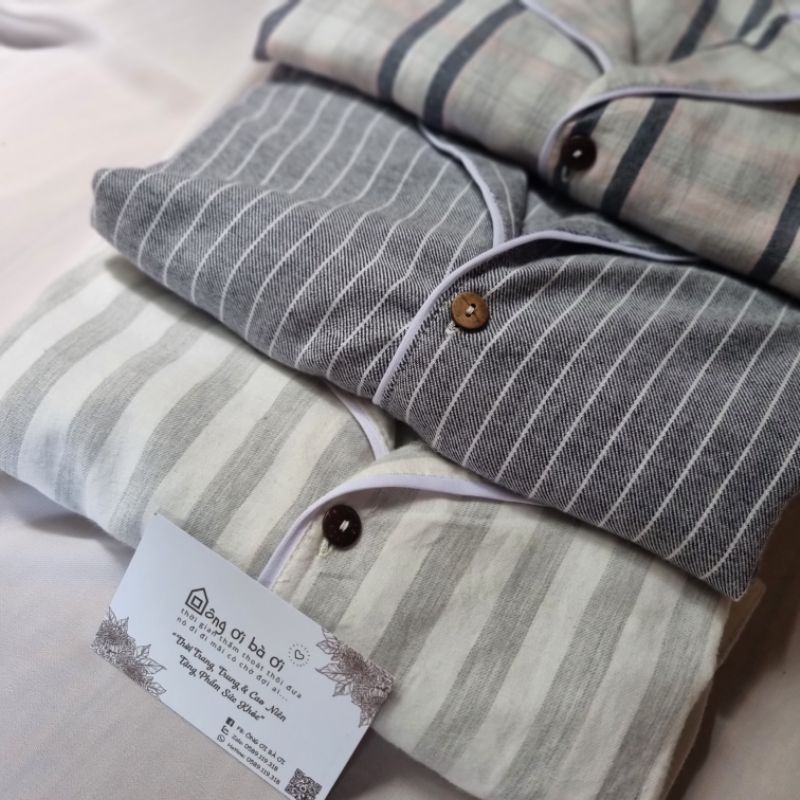 ⭐️PIJAMA NGƯỜI GIÀ &TRUNG NIÊN=>QUẦN ÁO CHO ÔNG/CHO BỐ |100% SỢI BÔNG SIÊU MỀM,  TAY NGẮN DỄ CHỊU