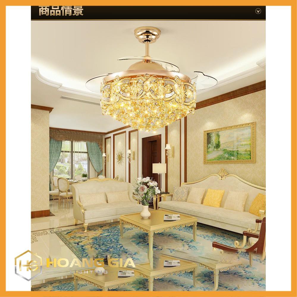 Quạt trần đèn dấu cánh, quạt trần phòng khách ST1812- cánh cụp cánh xòe có 3 chế độ ánh sáng sang trọng-điều khiển từ xa | BigBuy360 - bigbuy360.vn