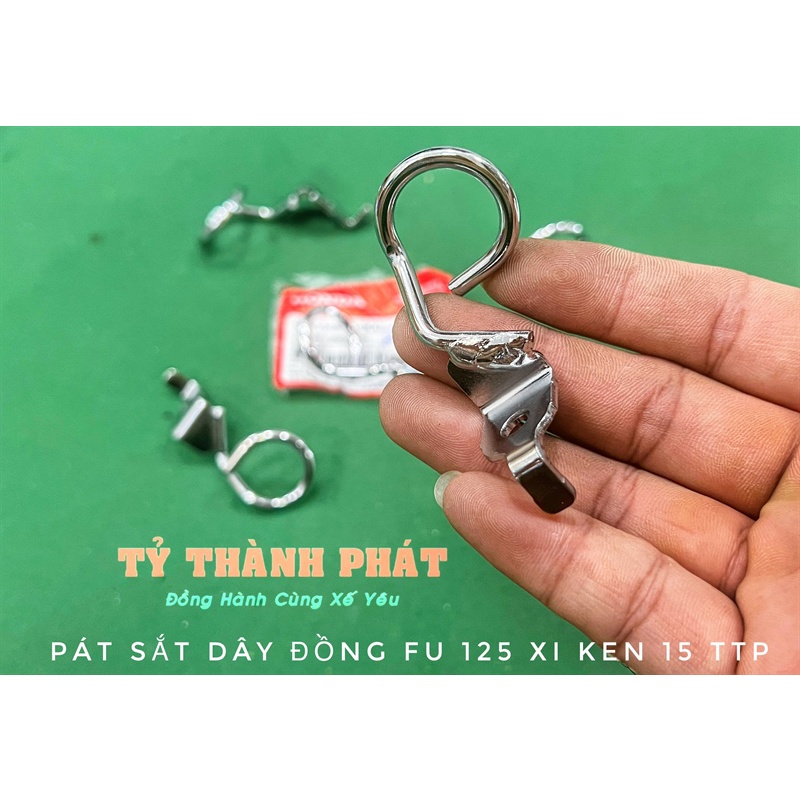 Pát sắt dây đồng hồ Fu 125, Fu 18 Led Xi Ken