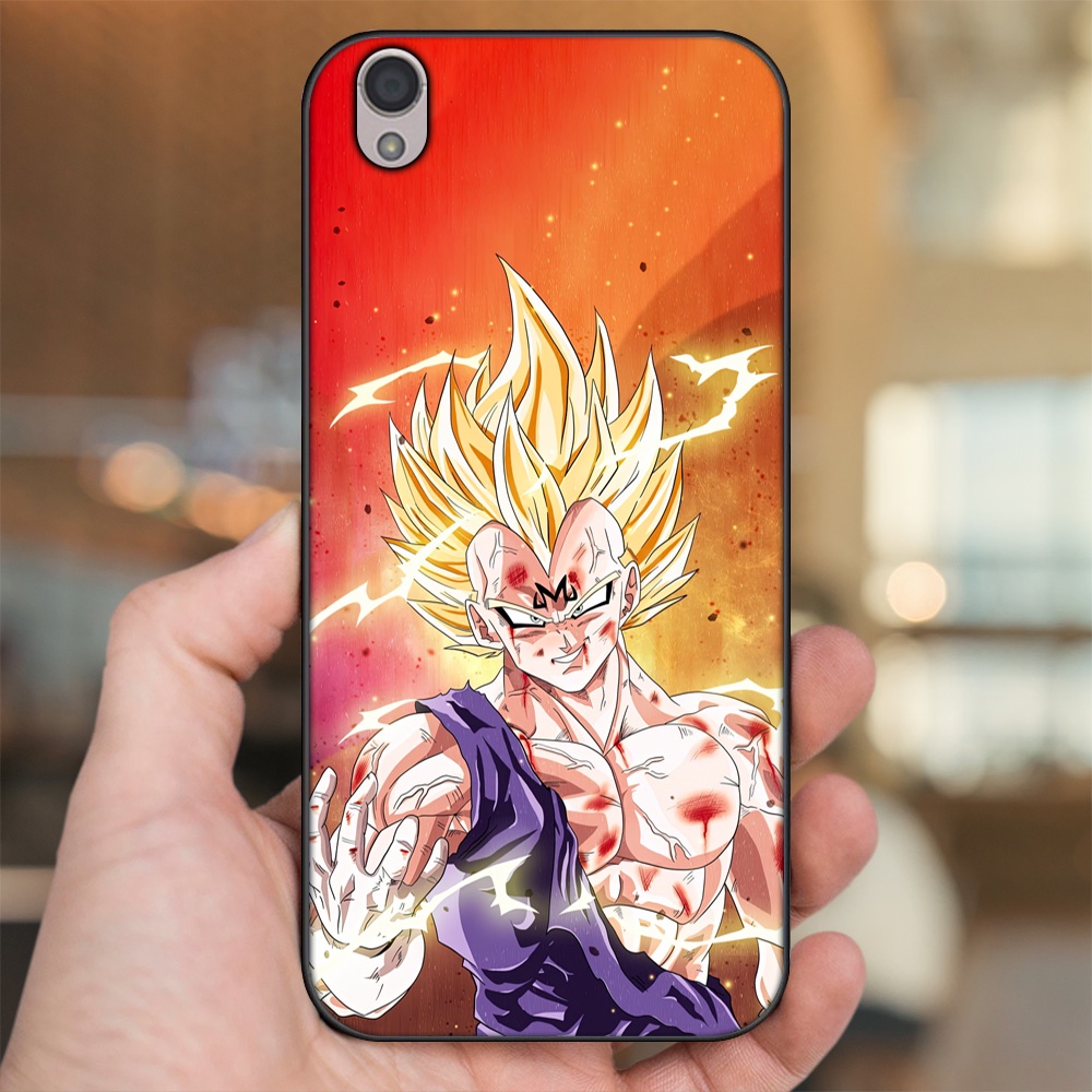 Ốp lưng Oppo A37 Neo 9, F1 Plus viền đen in hình Vegeta Dragon Ball