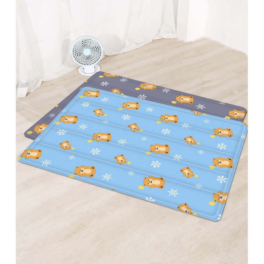 Thảm mát cho thú cưng - Đệm gel lạnh chống sốc nhiệt cho chó mèo