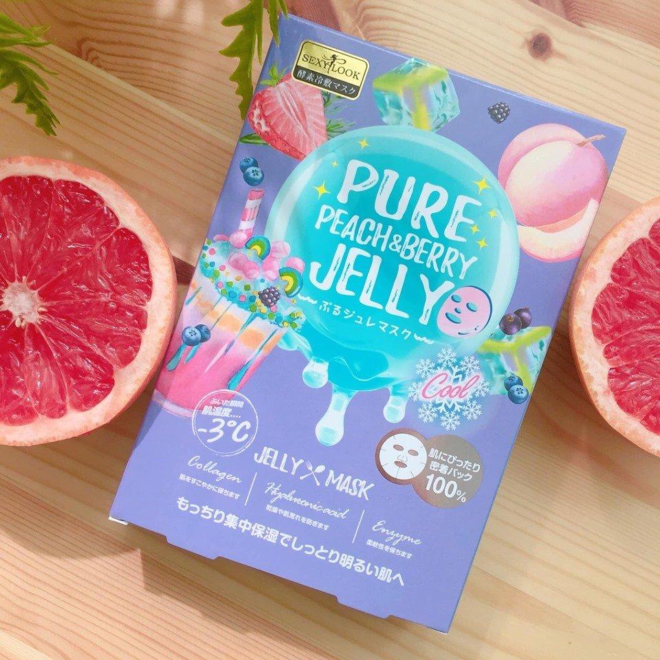 Mặt Nạ Thạch Cấp Ẩm, Làm Mát Sexylook Pure Cool Jelly Mask