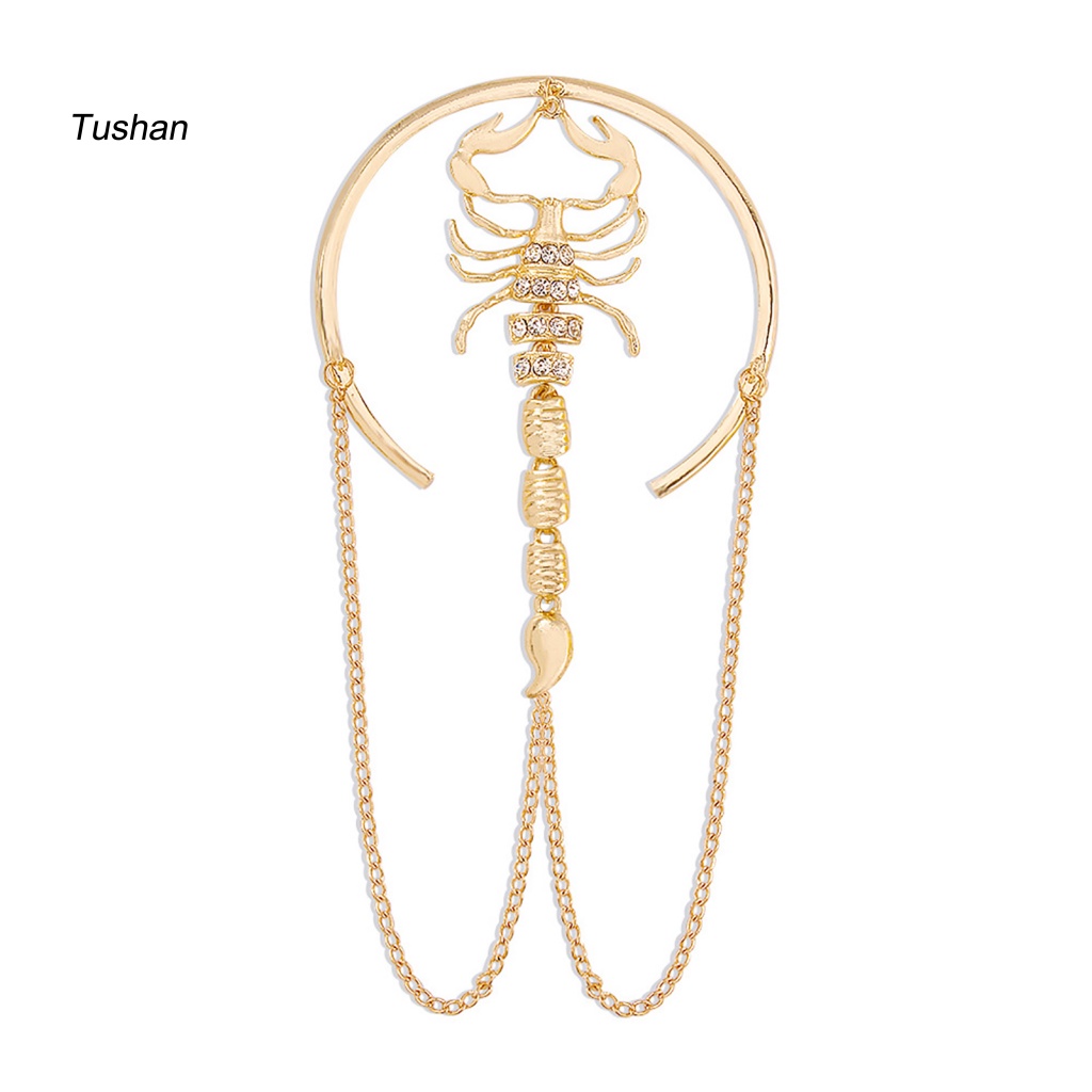 Vòng Đeo Cánh Tay Dạng Vòng Hở Màu Sáng Lâu Trôi Cho Nữ