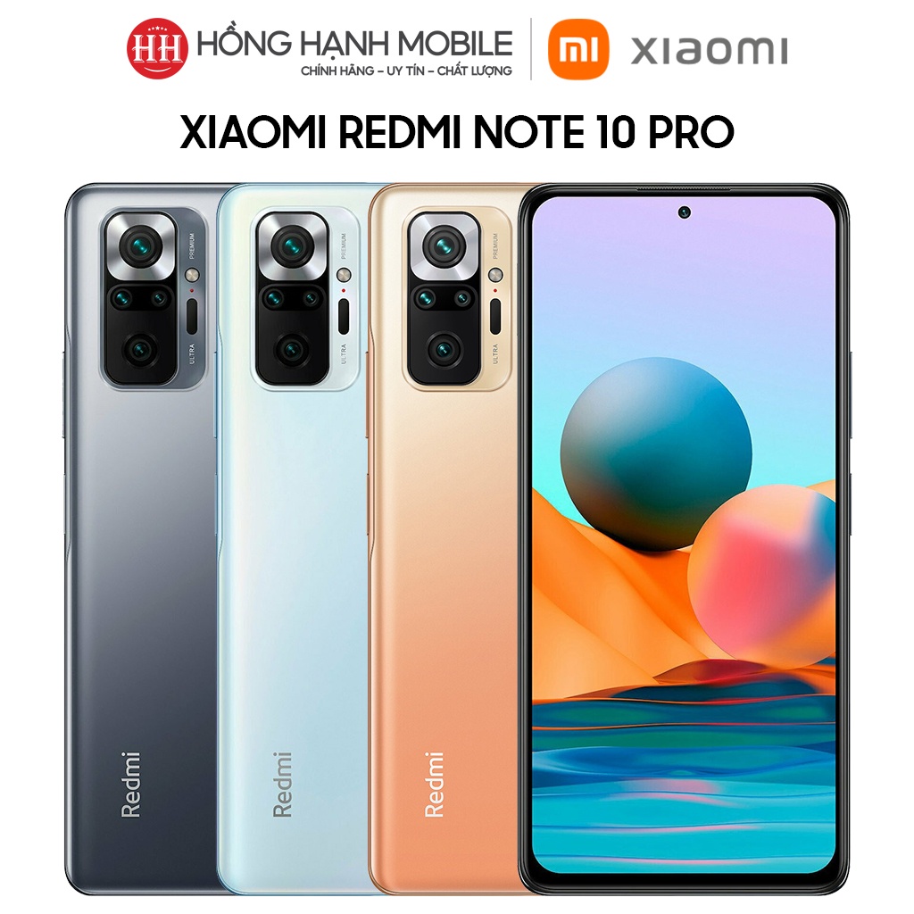 Điện Thoại Xiaomi Redmi Note 10 Pro 8GB/128GB - Hàng Chính Hãng