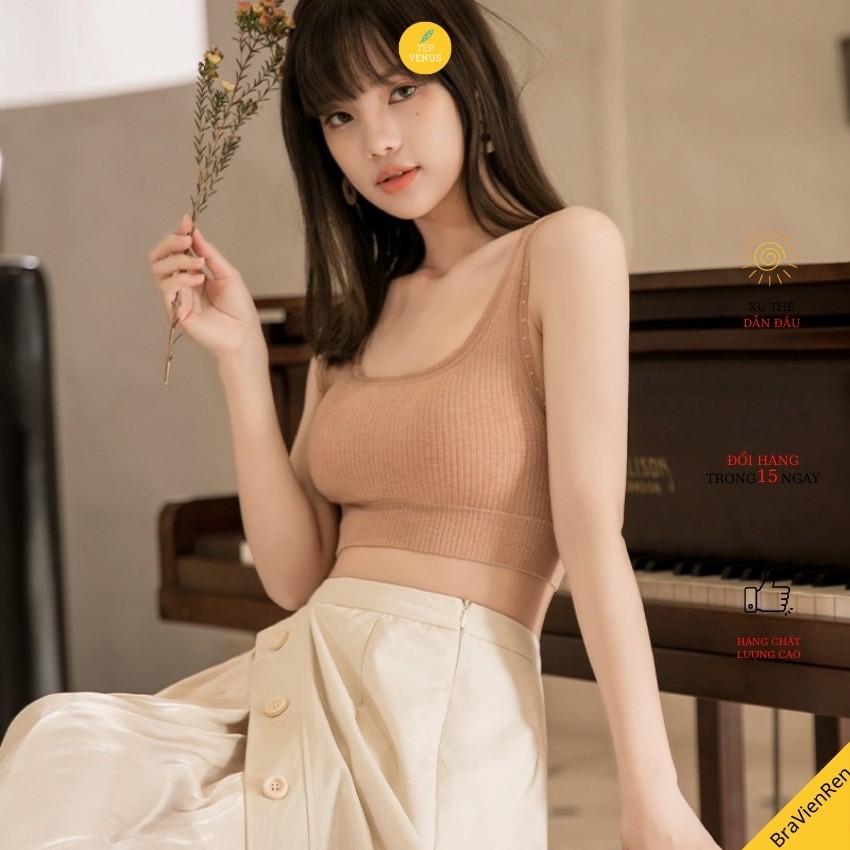 Áo Bra Viền Ren Cotton Tăm Cao Cấp TEP-BraVienRen- TEP VENUS