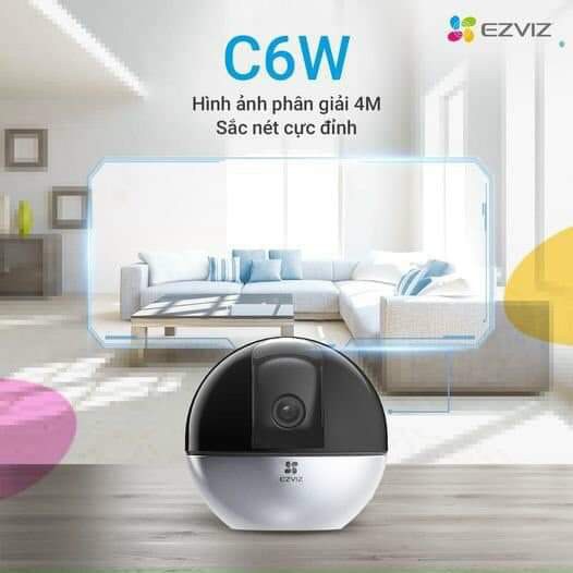 Camera Xoay IP WIFI  EZVIZ 4Mp 2K C6W quay quét 360 độ Chính Hãng BH 24T c6n a26hp a22ep c8c c6cn