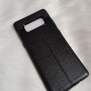 SAMSUNG GALAXY NOTE 8 - ỐP CAO SU DẺO GIẢ DA.