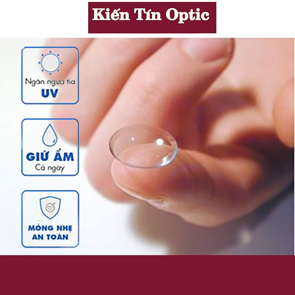 Kính giãn tròng, kính áp tròng Contact Lens NeoVison chống tia UV400, 3 tháng sử dụng.