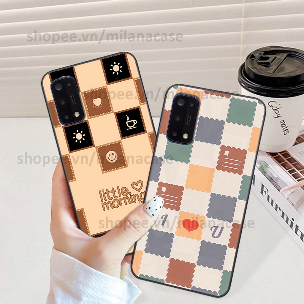 Ốp Realme 7 / 7 Pro caro họa tiết nhiều màu sắc siêu đẹp thời trang cá tính