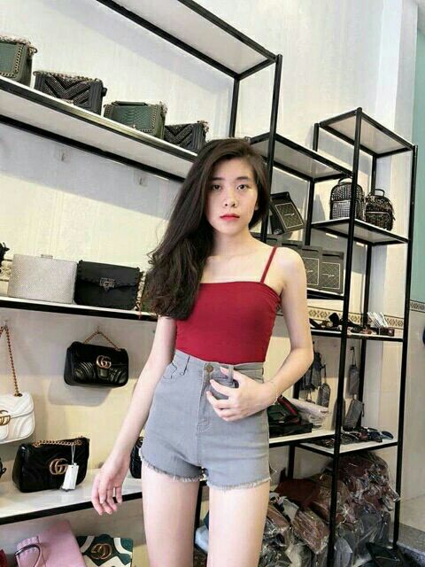 Áo 2 dây trơn thun siêu mịn 😎 | BigBuy360 - bigbuy360.vn