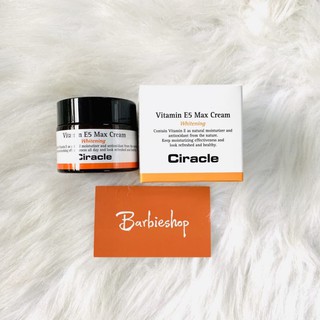 Kem Dưỡng Trắng Da Ciracle Vitamin E5 Max Cream Whitening 50ml