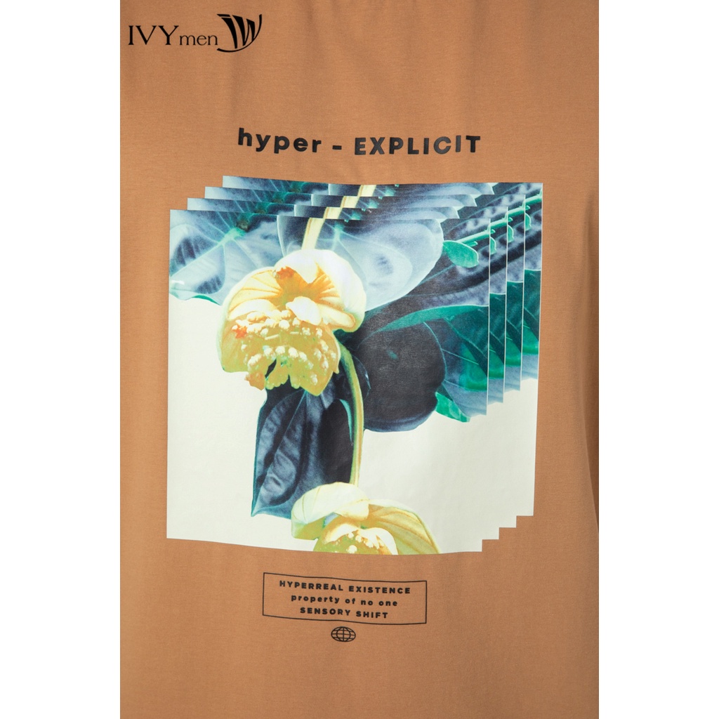 Áo thun nam Tropical IVY moda MS 57E3374