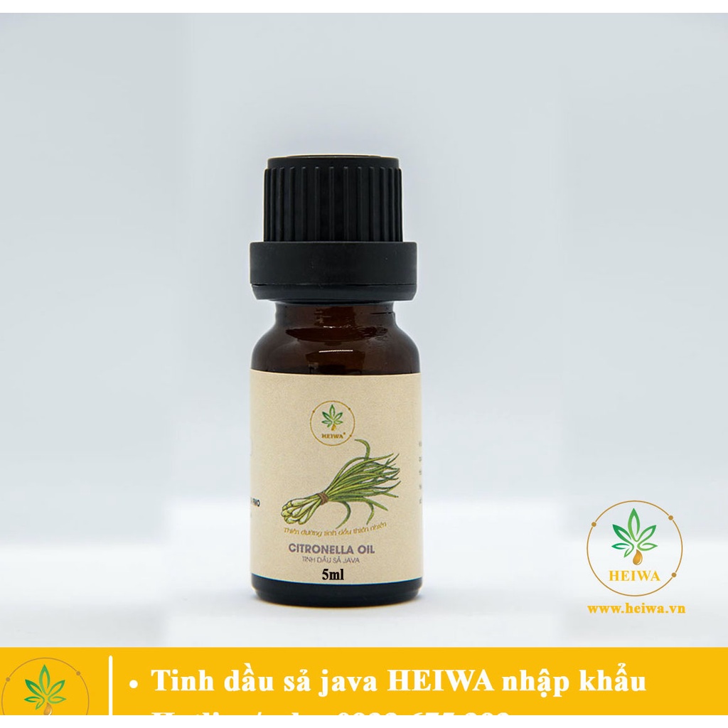 [HEIWA SẢ JAVA]Tinh dầu nguyên chất nhập khẩu ấn độ, có giấy kiểm định chất lượng, thơm phòng,treo xe, đuổi muỗi hiệu qu