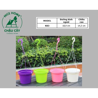 Chậu cây tự dưỡng thông minh - K03