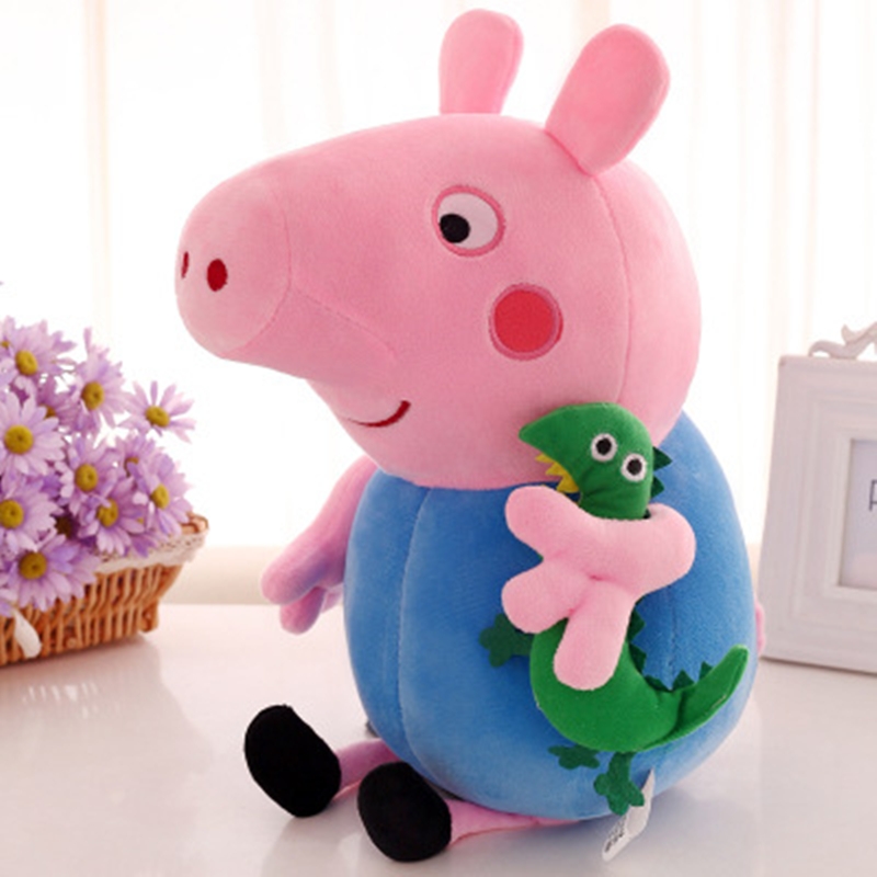 đồ chơi nhồi bông Hình Chú Heo Peppa Đáng Yêu