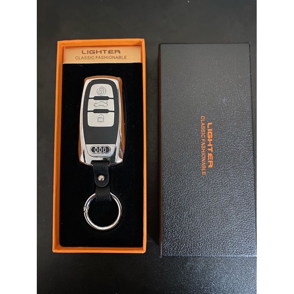 [Xả kho giá gốc còn 1sp] bat lua điện móc chìa khoá audi cực sang chảnh