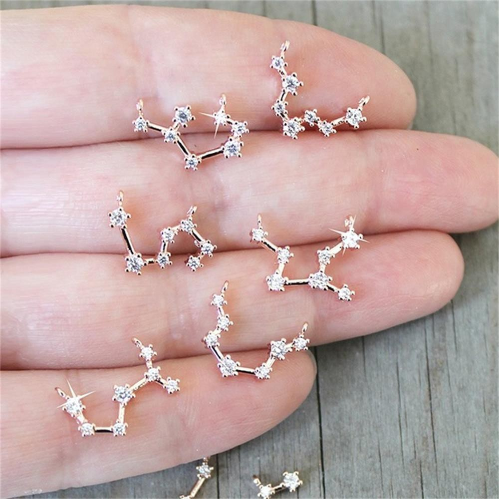 Lắc Chân Đính Đá Zircon Nhiều Màu Sắc Làm Quà Tặng Sinh Nhật Mới