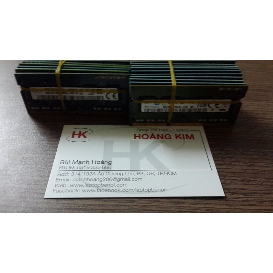 Ram laptop 4GB DDR3L - Bus 1600MHz, tương thích tất cả các dòng laptop hiện tại | BigBuy360 - bigbuy360.vn
