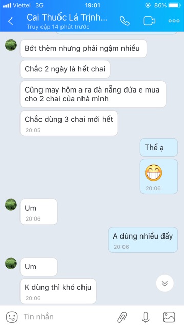 [FREESHIP] Nước Súc Miệng Xuân Vinh Cai Thuốc Lá Nosmoking