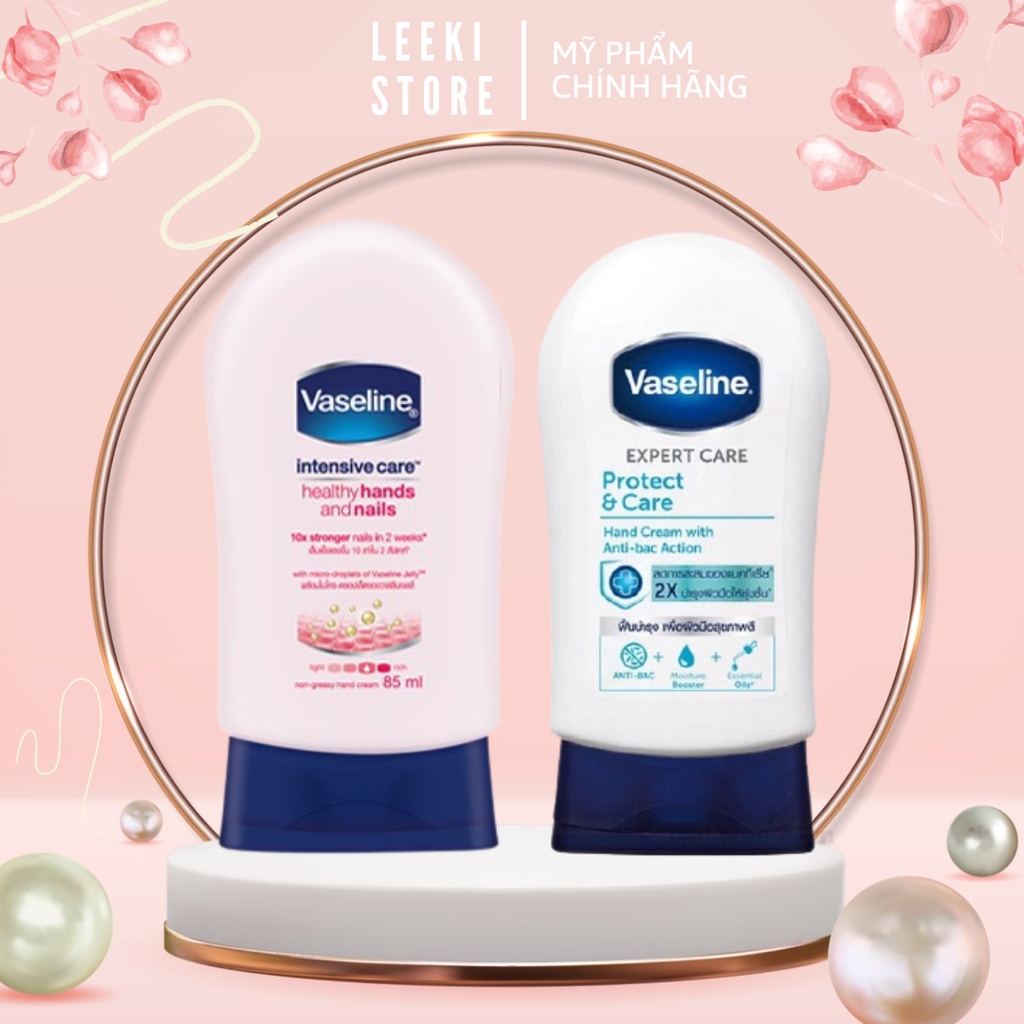 Sữa Dưỡng Da Tay Và Móng Tay Vaseline Healthy Hands And Nails 85Ml