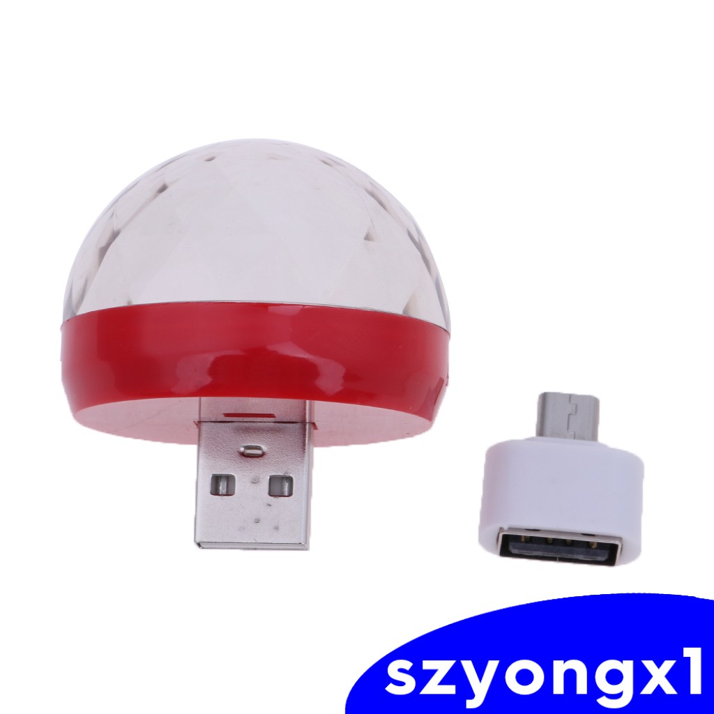 Bóng Đèn Led Mini Cổng Usb Điều Khiển Bằng Giọng Nói