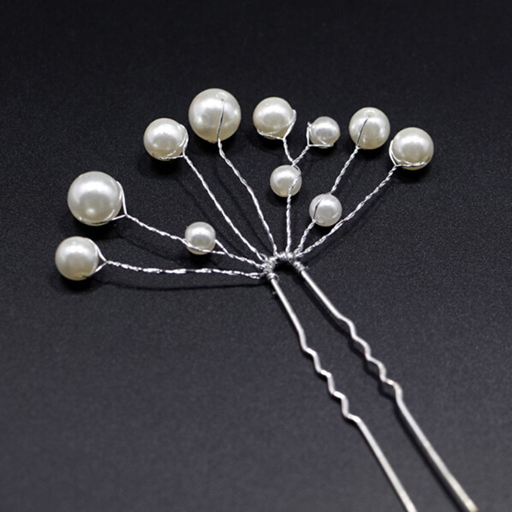 Cài Tóc Đính Ngọc Trai Thời Trang Dành Cho Cô Dâu