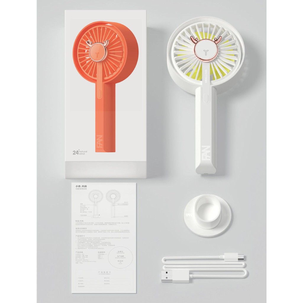 Quạt Cầm Tay Quạt mini Chính Hãng XIAOMI 3LIFE Deer Fan 329