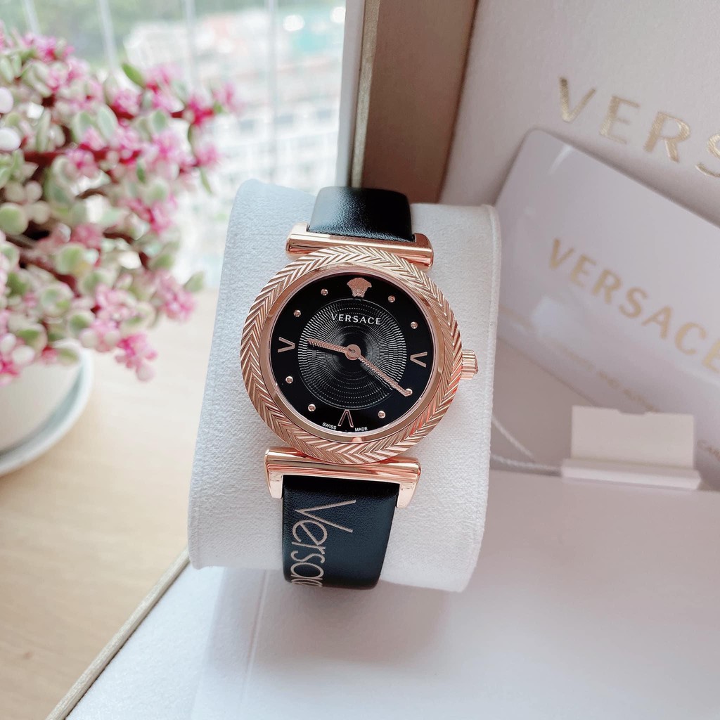 Đồng hồ nữ chính hãng Versace V-motif Vintage logo VERE00818 - máy pin Thụy Sĩ - Kính Sapphire