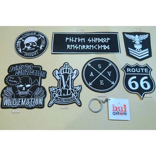 Patches / Sticker ủi, là lên quần áo, balo, mũ nón