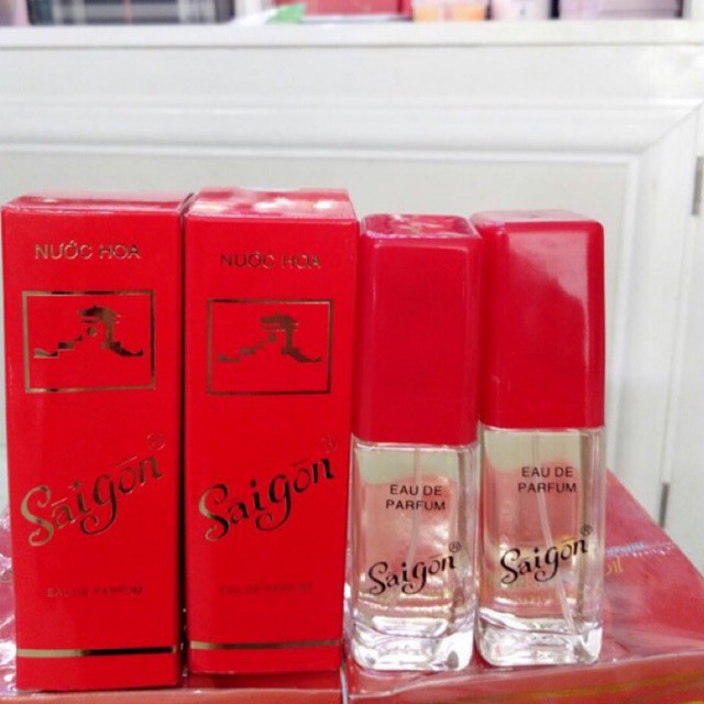Nước hoa sài gòn đỏ 27ml lưu hương 4 đến 6 tiếng