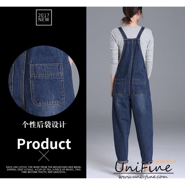 Quần yếm jean nữ chất lượng tốt mặc thoải mái - KZ170904 | BigBuy360 - bigbuy360.vn