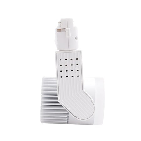 Đèn LED ray rọi COB mắt trâu 12W vỏ trắng ánh sáng trắng ánh sáng vàng ánh sáng trung tính