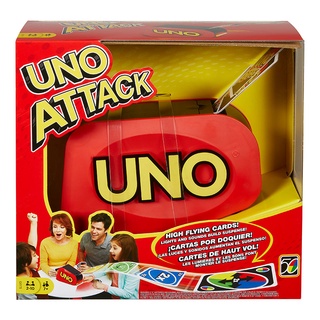 Đồ Chơi MATTEL GAMES Trò Chơi Trí Tuệ Uno Attack - Phiên Bản Máy Chia Thẻ Tự Động GXY78