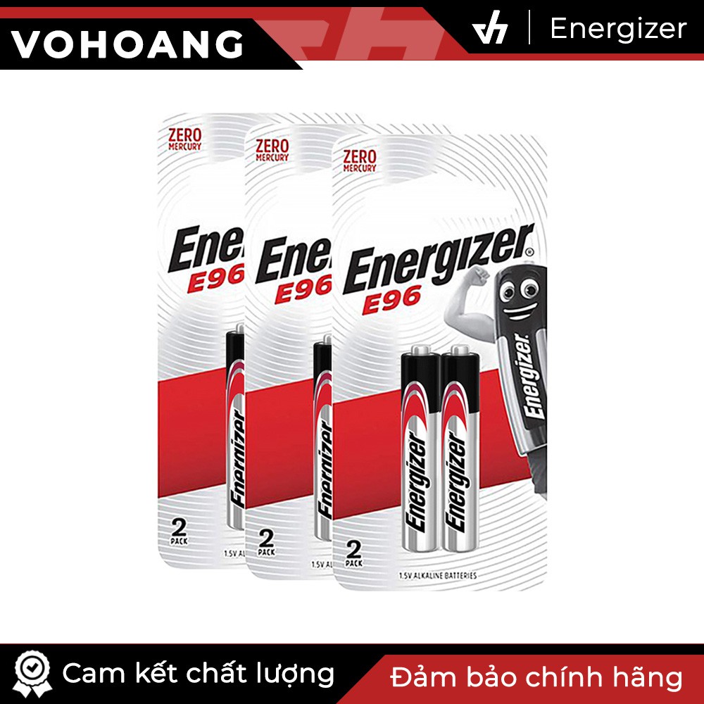 Bộ 6 pin Energizer AAAA E96 1.5V Alkaline (Bạc)