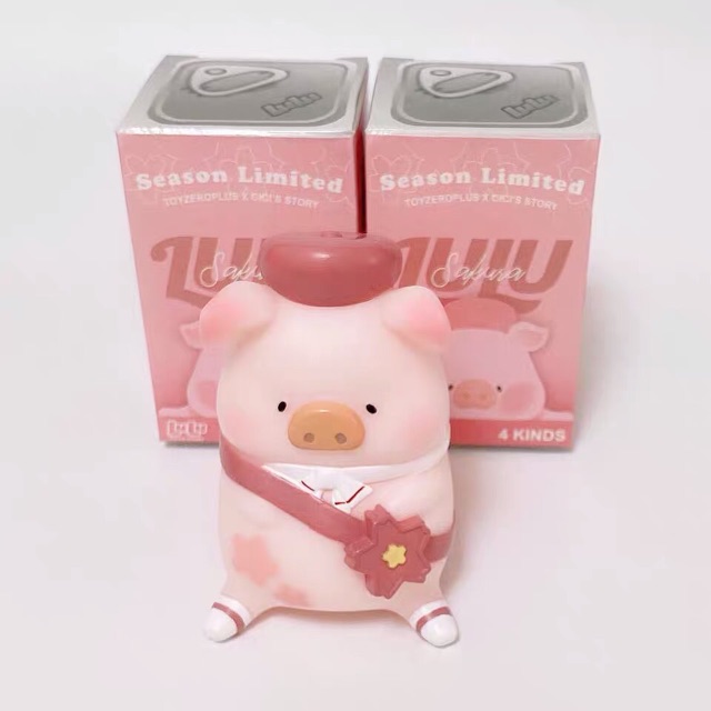 Bộ mô hình chú heo LuLu Sakura