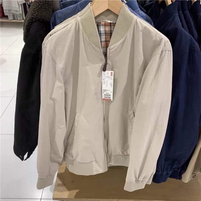 Áo khoác bomber uni nam
