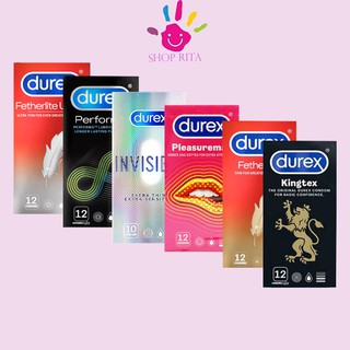 Combo 6 hộp 70 bao cao su durex tùy chọn