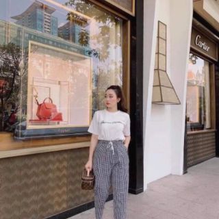 Bộ quần kẻ ca rô