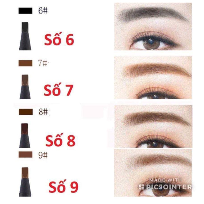 Chì xé kẻ mày phẩy sợi cứng Haozhuang (hàng nội địa Trung) | BigBuy360 - bigbuy360.vn